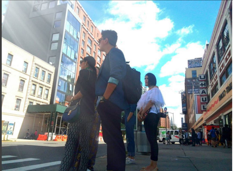 Atenas Hernandez & Jose Vargas at NYFW