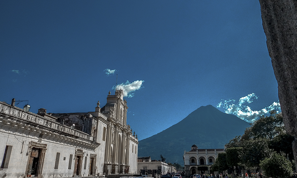 ANTIGUA GUATEMALA CON EL MOTOROLA G6 PLUS