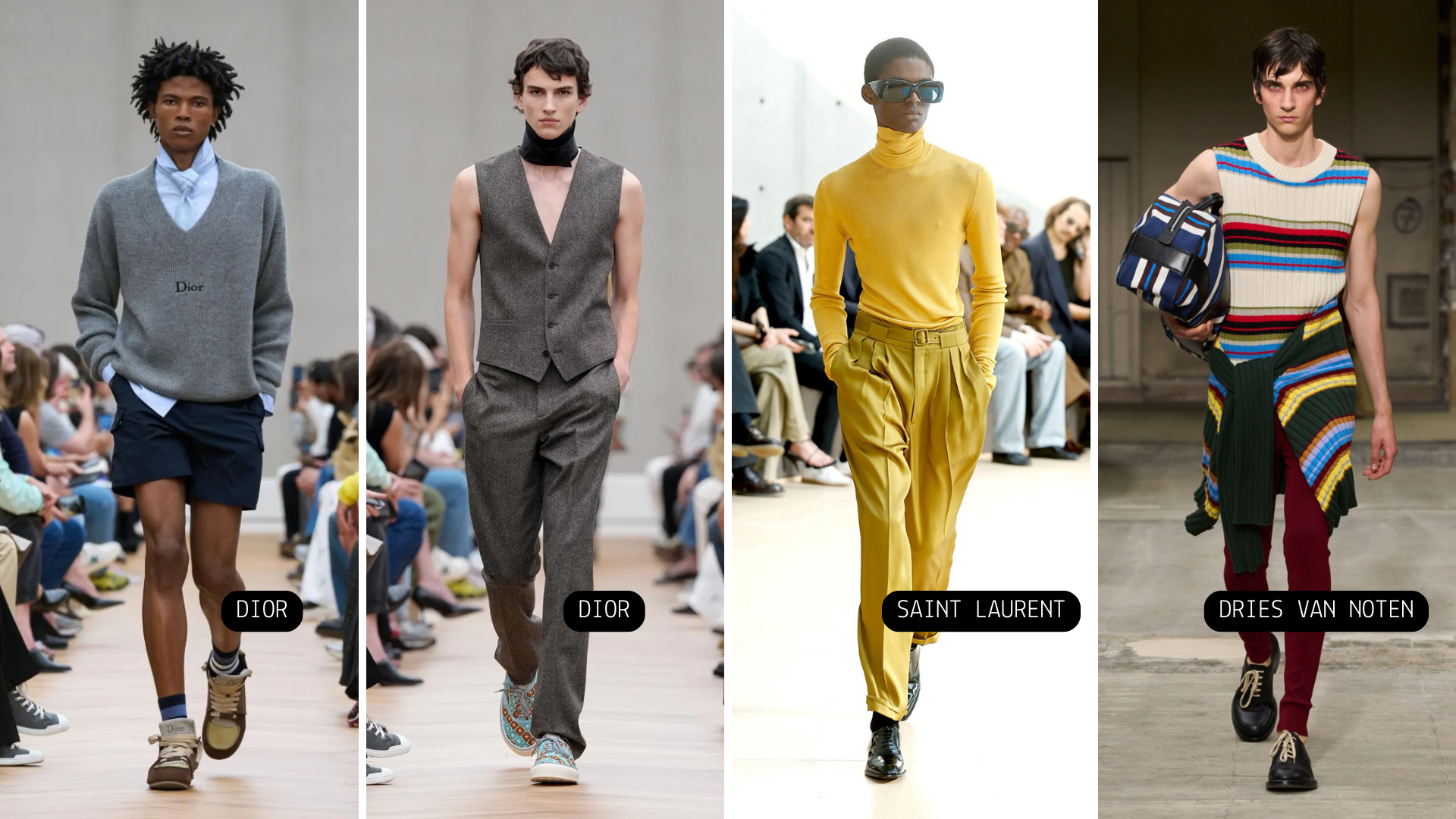 La moda masculina Primavera/Verano 2026 : simplicidad intencional